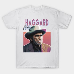 Country Music Fan Design - Merle Haggard T-Shirt